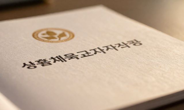 생활체육지도자자격증 관련 이미지 - 생활체육지도자자격증, 현장에서 느낀 진짜 가치와 준비 핵심 노하우
